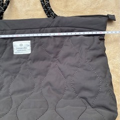 ロープ紐　トートバッグ　チャコールの画像