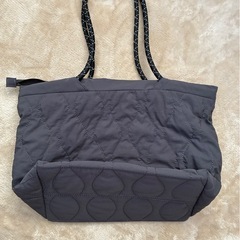 ロープ紐　トートバッグ　チャコールの画像