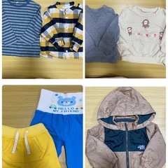 80cm  ベビー服 18点 まとめ売りの画像