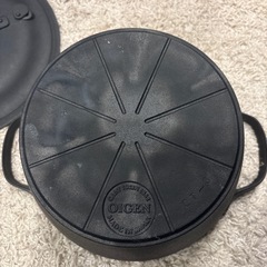 OIGEN　ダッチオーブン天火 24cm 深型の画像