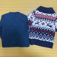 90cm アウター 2点の画像