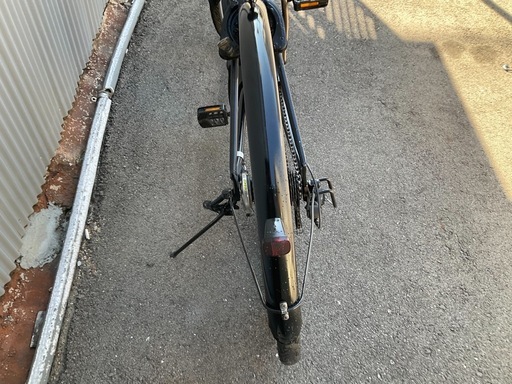 751  パナソニック最新機種電動アシスト自転車ベロスター700c×350ブラックアルミ