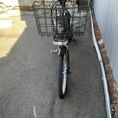 752  ヤマハ新機種電動アシスト自転車pas city20インチブラックアルミボディーの画像