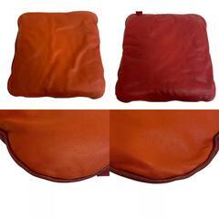 エルメス HERMES その他ファッション雑貨 クッション レッドの画像