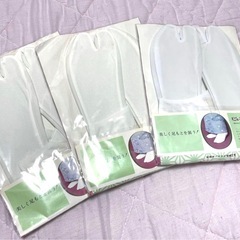 足袋 21.5cm~22cm 5枚こはぜ たび まとめ売り 白 ホワイト 着物の画像