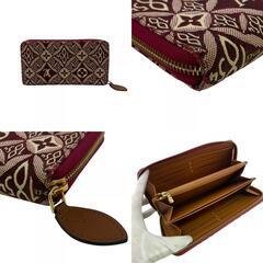 ルイヴィトン LOUIS VUITTON 長財布 モノグラムジャガード ジッピーウォレット Since1854 M69994 レッドの画像