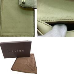 セリーヌ CELINE 二つ折り財布 マカダム ベージュの画像