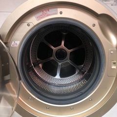 福岡市内　配送無料　TOSHIBA ドラム式洗濯機 TW-117A6の画像