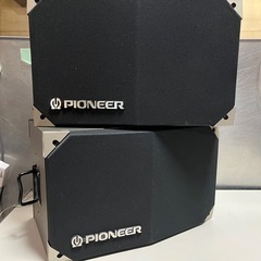 Pioneer CS-V16 スピーカー システム ペア 6Ω 2WAY 稼働確認済 磁気シールド パイオニア カラオケ 中古品 ③の画像