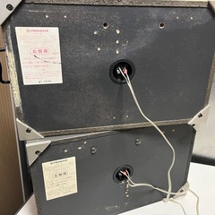 Pioneer CS-V16 スピーカー システム ペア 6Ω 2WAY 稼働確認済 磁気シールド パイオニア カラオケ 中古品 ③の画像