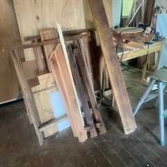 作業場解体の為木材・工具他の画像