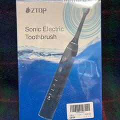 ZTOP 電動歯ブラシ 音波歯ブラシ 5モード 3段階強度 USB充電式 誘導充電 IPX7防水 替えブラシ6本 携帯型の画像
