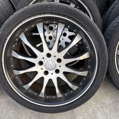 20インチホイール　タイヤ溝あり　20×8J ET42 114.3 5Hの画像