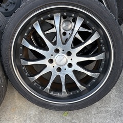20インチホイール　タイヤ溝あり　20×8J ET42 114.3 5Hの画像