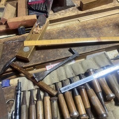 作業場解体の為備品・用具の画像