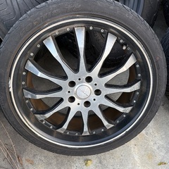 20インチホイール　タイヤ溝あり　20×8J ET42 114.3 5Hの画像