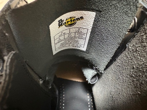 高級ブランド【新品・未使用・極美品】ドクターマーチン　厚底ブーツ