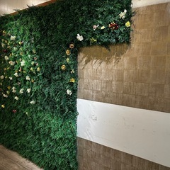 人工芝 壁掛け フェイクグリーンの画像