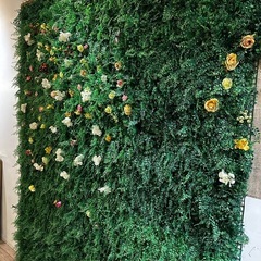 人工芝 壁掛け フェイクグリーンの画像