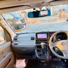 H26年 パワーウィンドウ キーレス ETC ハイゼット 車検2年  カーナビ TV Bカメラ ドラレコの画像