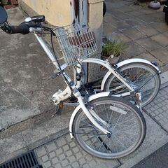 電動アシスト・折りたたみ自転車「パナソニック」の画像