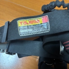 【中古美品・使用頻度極少】 TOWA スカイハーネス 墜落制止用器具 （フルハーネス） TSH010K タジマ腰ベルト付の画像