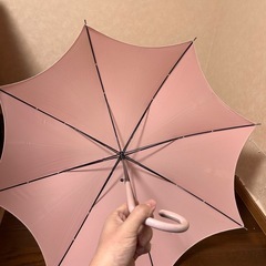 Charcoal Express 長傘　薄ピンク　雨傘　日傘の画像