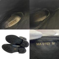 ルイヴィトン LOUIS VUITTON 23.5 ブーツ モノグラム エンボス エンジニアブーツ ブラックの画像