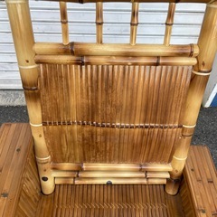 高級椅子梅里竹芸座椅子竹製 (くらし良品ストア) 我孫子町の椅子《座椅