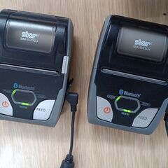 スター精密/STAR SM-S210i モバイルレシートプリンター Bluetooth対応 【2台まとめ/動作確認済】の画像