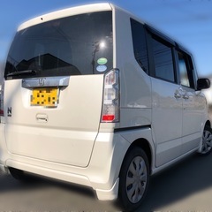 お買い得車‼️27年後期N-BOX G SSパッケージ　鈴鹿スペシャル　安心パッケージ　ブレーキアシスト　両側パワースライドドア　内装黒　ナビ　テレビ　Bluetooth バックカメラ　サンシェード　プラズマクラスタ　キーフリー　プッシュスタートの画像