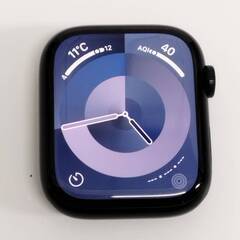 Apple Watch Series 7/GPS/45mm/A2474/ミッドナイト〈MKNN3J/A〉の画像