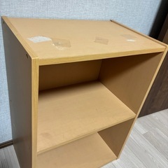 カラーボックス　2段の画像