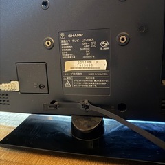 取引中SHARP　テレビの画像