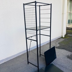 スチールラック　収納ラック　キッチンラック　幅65〜110cm調整可能の画像