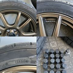 ★☆16インチホイール＋DUNLOP DIREZZA 195/50R16 4本セット☆★の画像