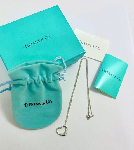 【美品、値下げしました‼️】ティファニー　オープンハート　ネックレス【Tiffany】