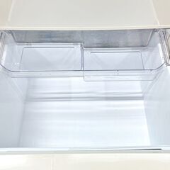 日立 ノンフロン冷凍冷蔵庫 R-S27AMV 冷蔵庫 3ドア冷蔵庫 265L シルクベージュ INVERTER FIESTA 自動製氷付きの画像