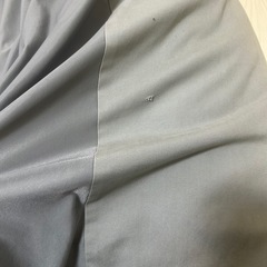 無印良品　クッション　ビーズクッション　グレーの画像