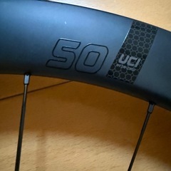 GUSTO ATTAQUE カーボンホイール スプロケ(12速11-34T)ブレーキローター付きの画像