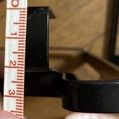 【2個セット】レジ袋ホルダー流し台扉用　黒/ブラック　金属製 レジ袋ホルダー流し台扉用（生ごみゴミ袋 レジ袋レジ袋掛けごみ袋掛け レジ袋ハンガーキッチン扉用ゴミ袋ホルダーフック キッチン扉省スペースコンパクト） の画像