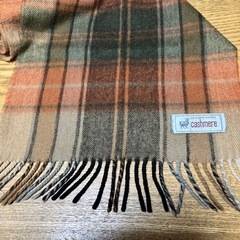 【お渡し先決まりました】暖色マフラーの画像