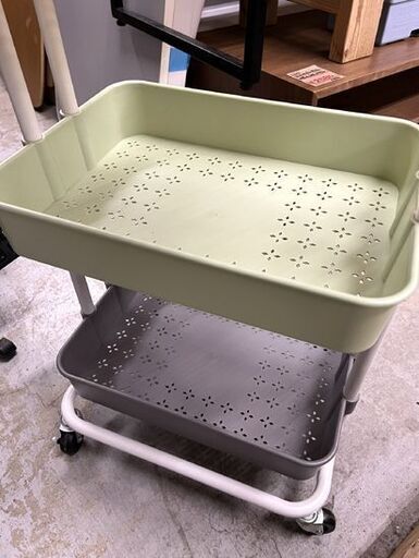 キッチンワゴン ny098 ミックスグレー 約高さ87cm キッチンカート 収納