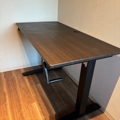 【昇降デスク】幅120✖️奥行66✖️高さ73〜122cmの画像