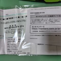 【CASIO ミニキーボード ほぼ未使用・美品 元箱付き】の画像