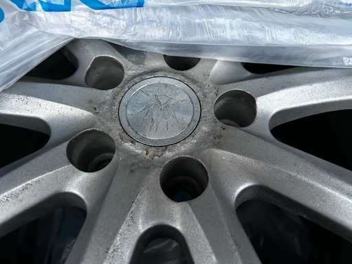 215/65R16 スタッドレス＋アルミホイール4本セット WINTER MAXX TRANPATH TX アルファード用【現状渡し】