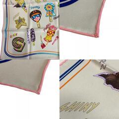 エルメス HERMES スカーフ Funny Ice Cream ファニー アイスクリーム カレ70 マルチカラーの画像