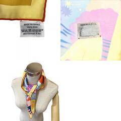 エルメス HERMES スカーフ Au Royaume d'Helios エリオスの王国 カレ70 2023AW ピンクの画像