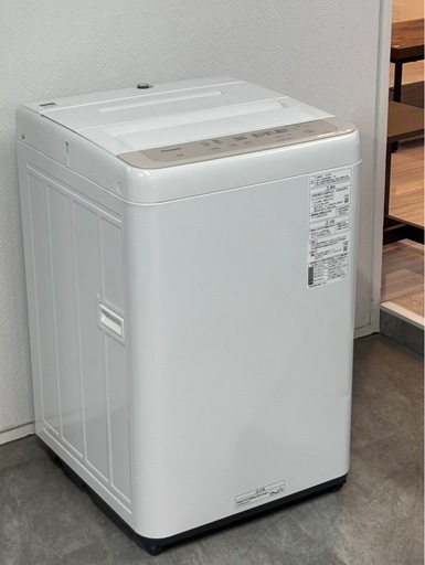 Panasonic 洗濯機 6.0kg 2024年製 NA-F6B3 パナソニック 札幌市白石区