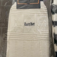 EASTBOY イーストボーイ 靴下 ソックス ホワイト 25~27cm メンズの画像